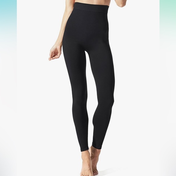 NWT⭐️BLANQI High Waist Everyday MATERNITY🖤Black Pregnancy LEGGINGS💕Small - Picture 3 of 13